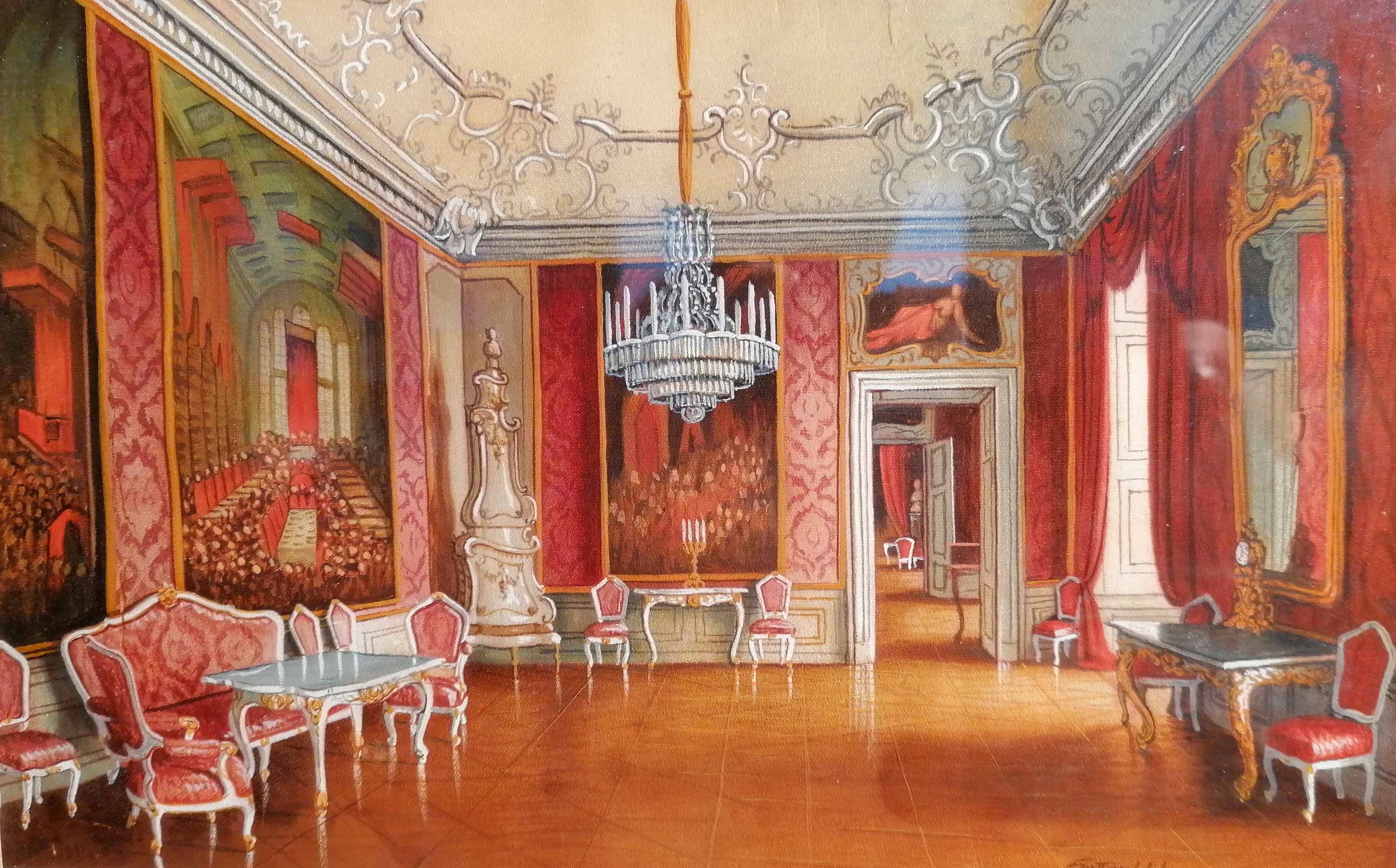 Hochinteresantes Schloss-Interieur
